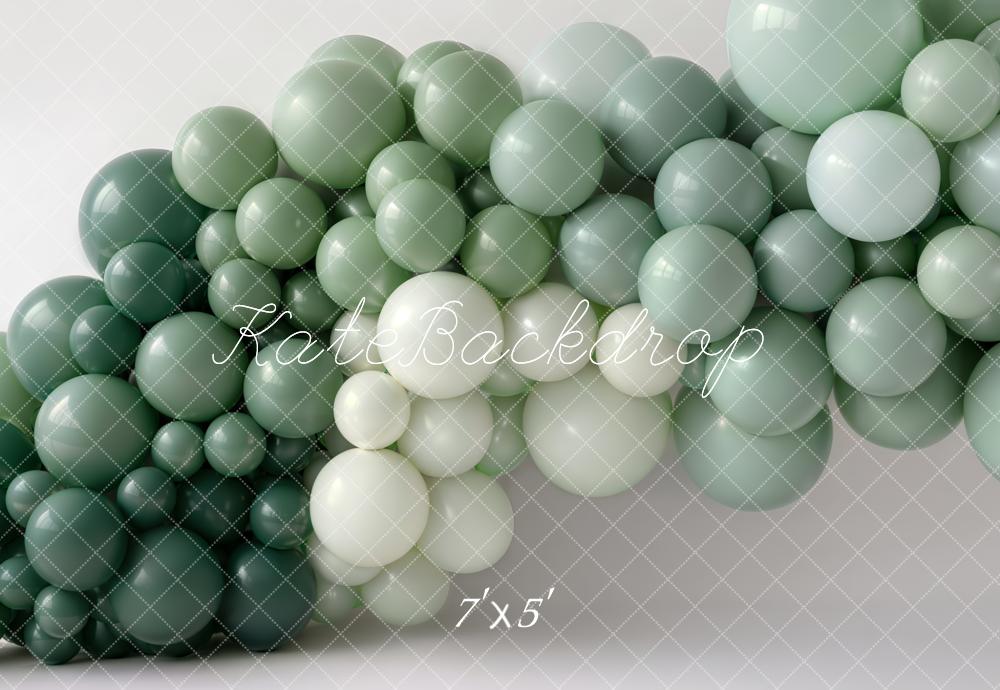 Kate Green Balloon Garland Cluster Backdrop Designed by Emetselch