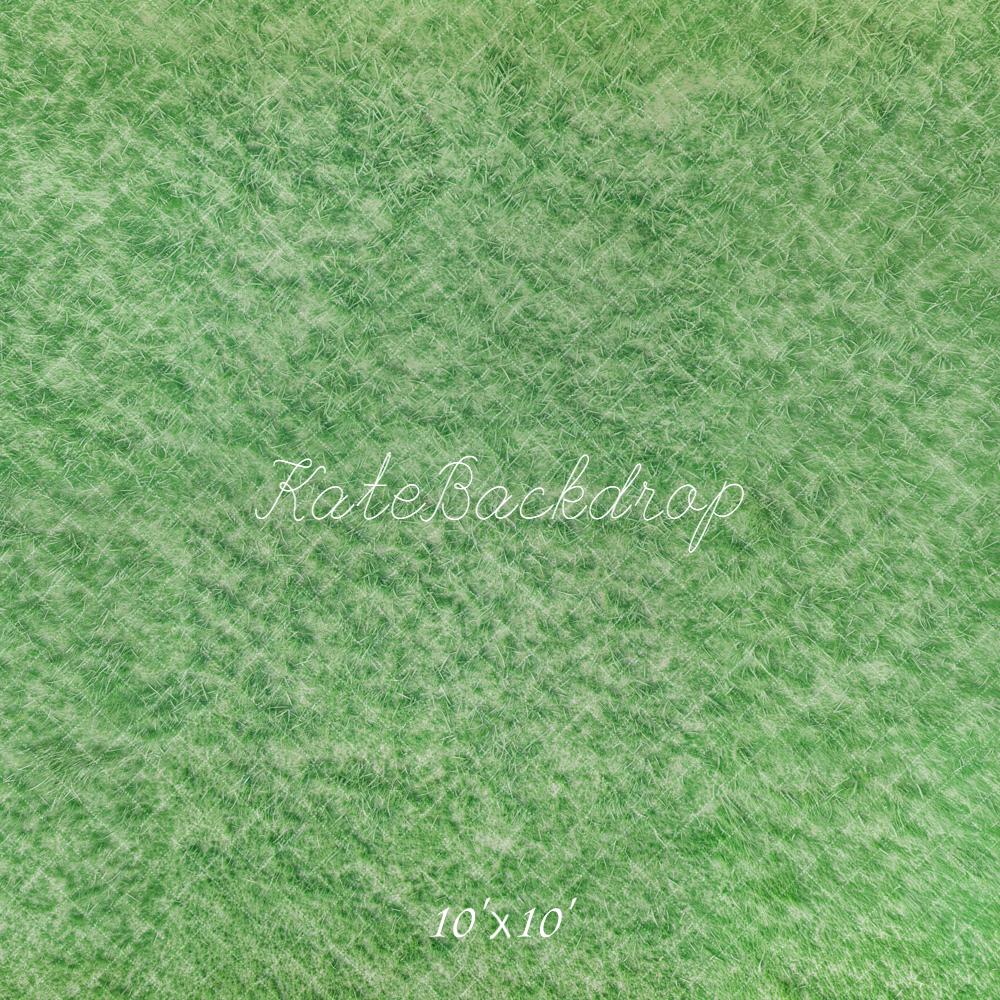 Kate Green Grass Texture Floor Backdrop Designed by Emetselch - Image 7