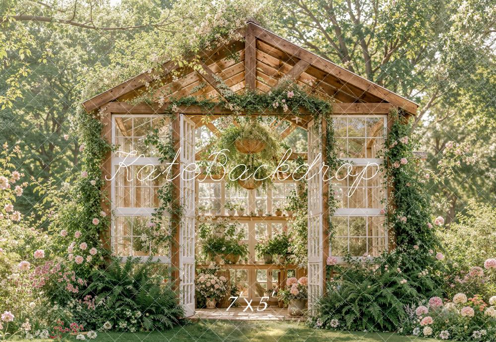Kate Greenhouse Rustic Backdrop Designed by Emetselch