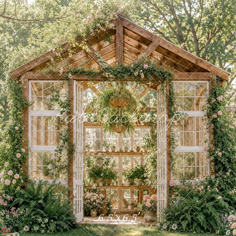 Kate Greenhouse Rustic Backdrop Designed by Emetselch - Image 2