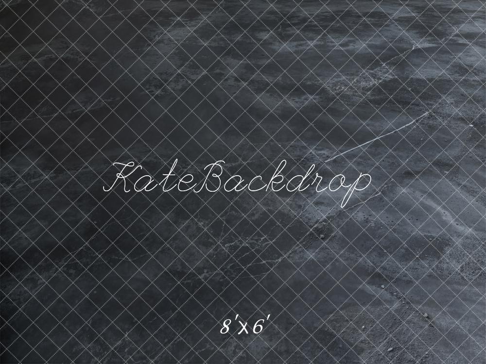 Kate Grey Concrete Floor Fleece Backdrop Designed by Emetselch