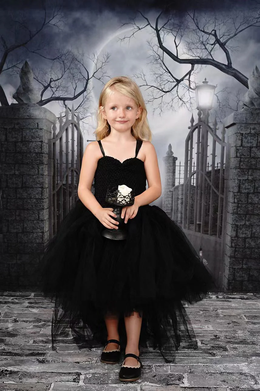 Kate Halloween Dark Backdrop for photography Haunted house