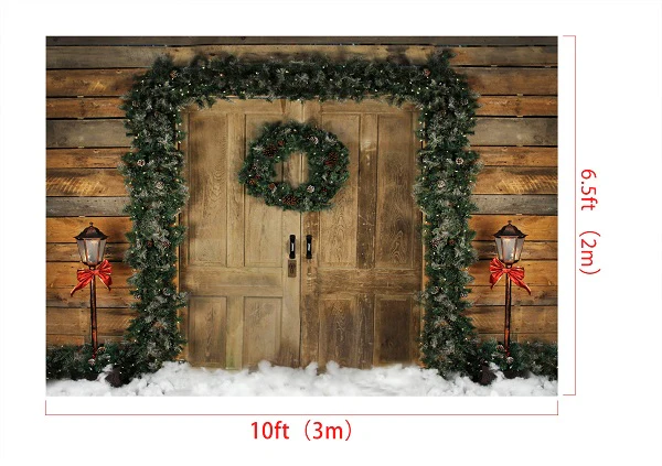 Kate Holiday Door Christmas Wreath designed by Arica Kirby - Image 8