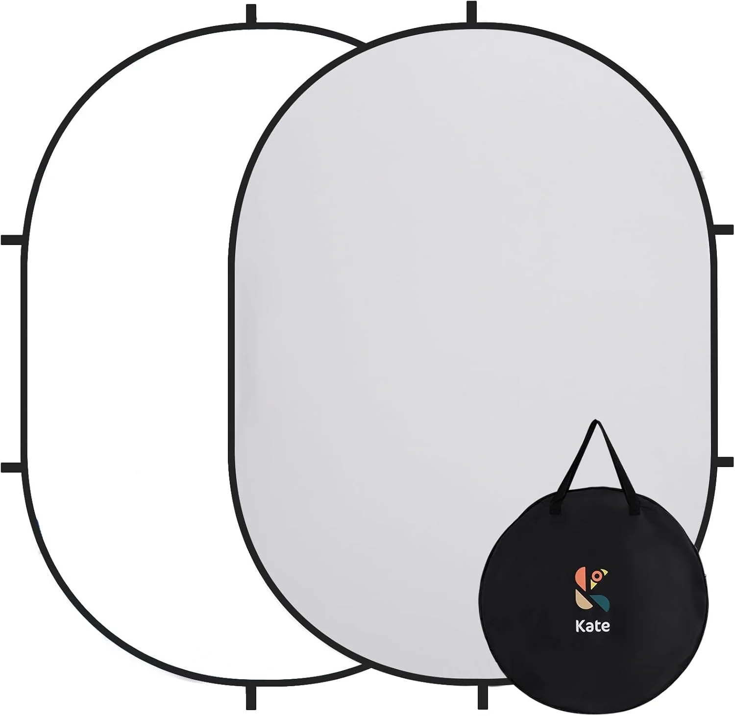 Kate Collapsible Backdrop Audition Backdrop for Headshot Photography, Video Conference, Live Streaming 5X6.5ft(1.5x2m) - Image 12