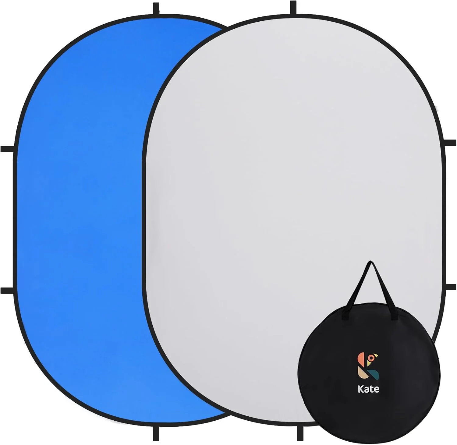 Kate Collapsible Backdrop Audition Backdrop for Headshot Photography, Video Conference, Live Streaming 5X6.5ft(1.5x2m) - Image 8