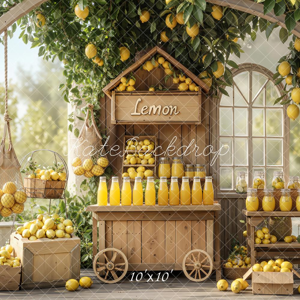 Kate Lemon Juice Stand Wooden Crates Backdrop Designed by Emetselch - Image 7