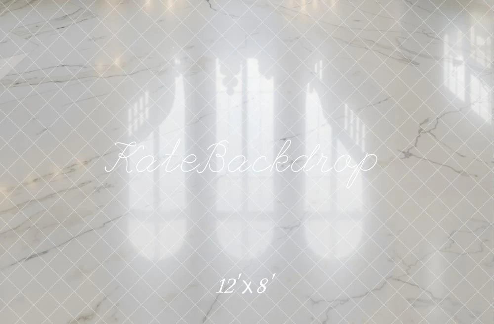 Kate Marble Floor Reflection Fleece Backdrop Designed by Kate Image - Image 4
