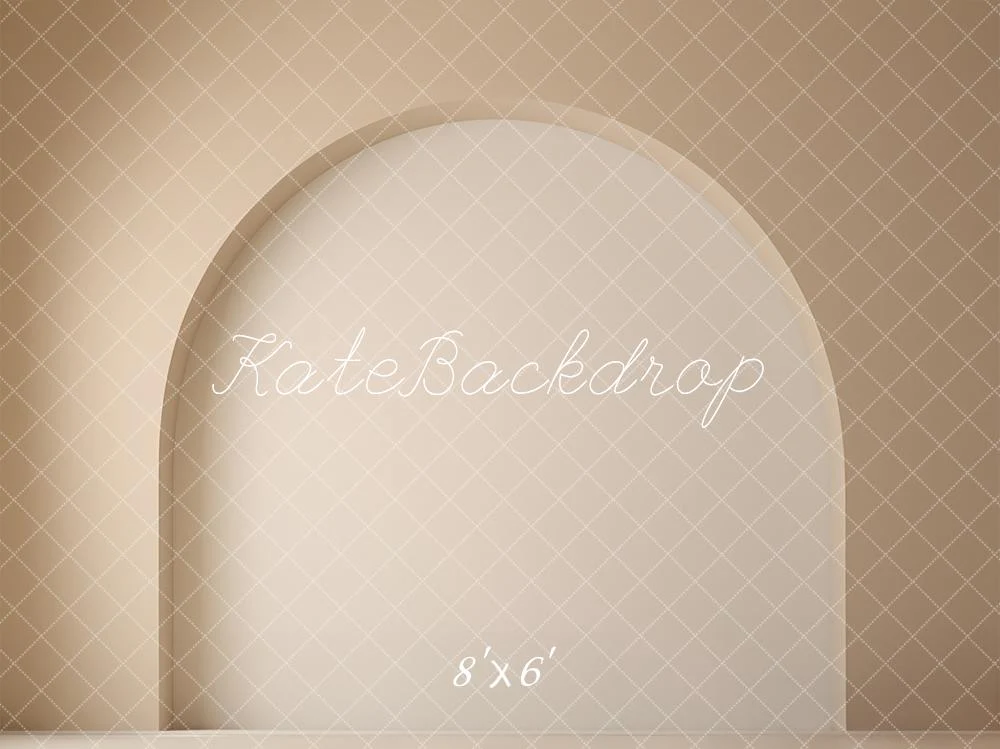 Kate Modern Style Beige Arch Wall Backdrop Designed by Emetselch - Image 8