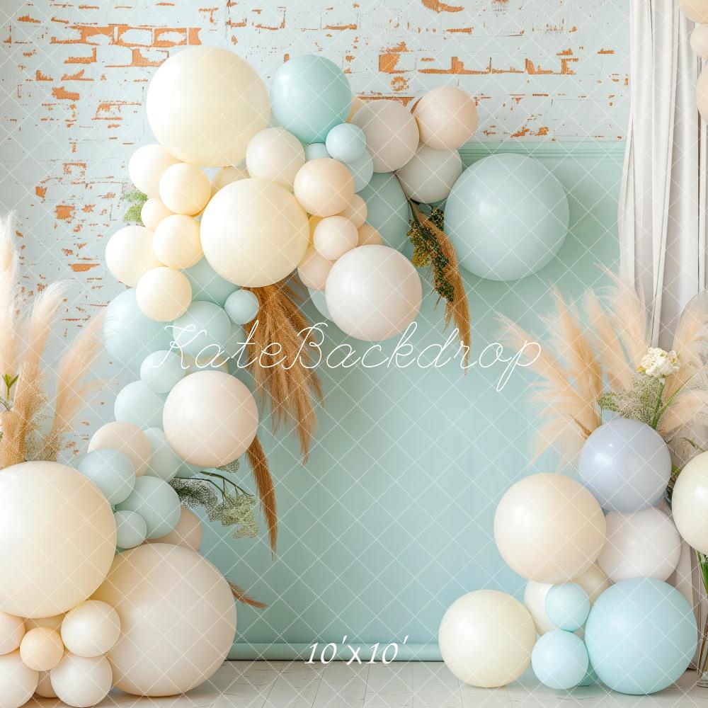 Kate Neutral Boho Balloon Setup Backdrop Designed by Patty Robert - Image 7