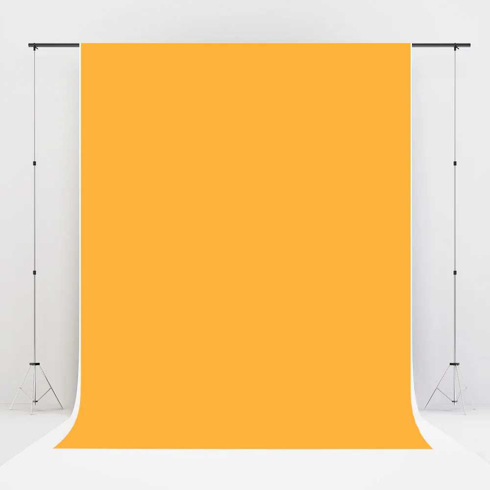 Kate Orange Solid Background Backdrop for Photography