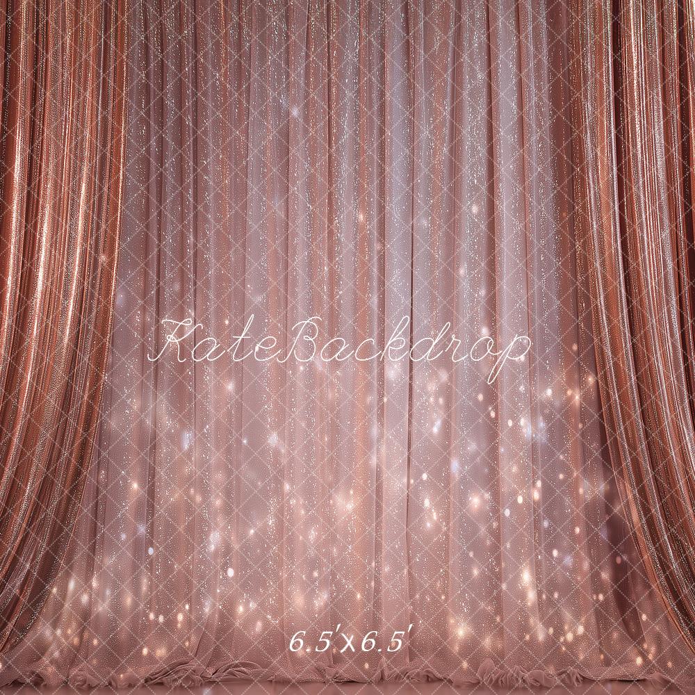 Kate Pink Glitter Curtain Sparkle Backdrop Designed by Angela Marie Photography - Image 2