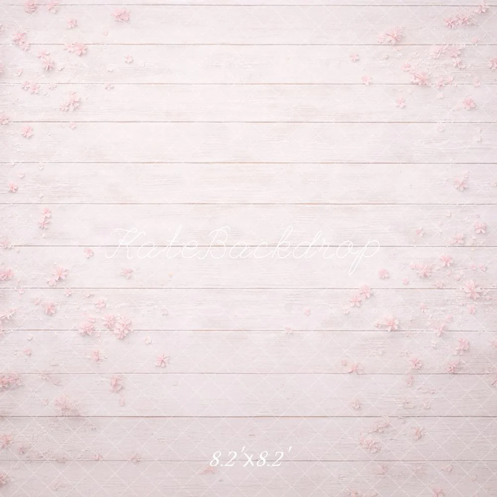 Kate Pink Wooden Planks Backdrop Designed by Mandy Ringe Photography - Image 5