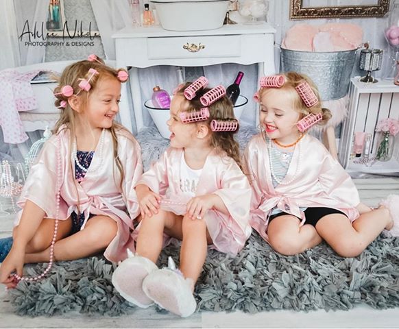 Kate Powder Room Children Backdrop for Photography Designed by Erin Larkins