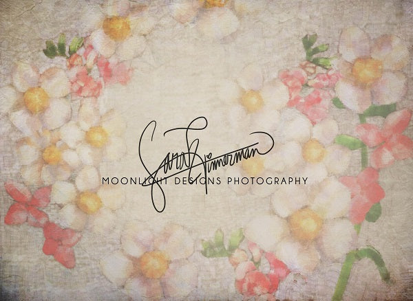 Kate Floral Backdrop for Photography Designed By Sarah Timmerman
