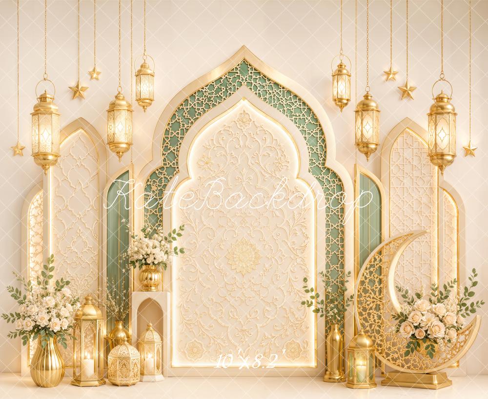 Kate Ramadan Lanterns Crescent Moon Backdrop Designed by Emetselch - Image 6