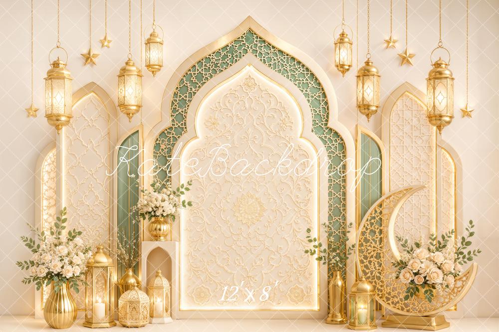 Kate Ramadan Lanterns Crescent Moon Backdrop Designed by Emetselch - Image 8