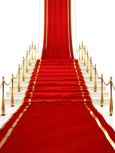 Kate Red Carpet Wedding Backdrop for Photo Stuido