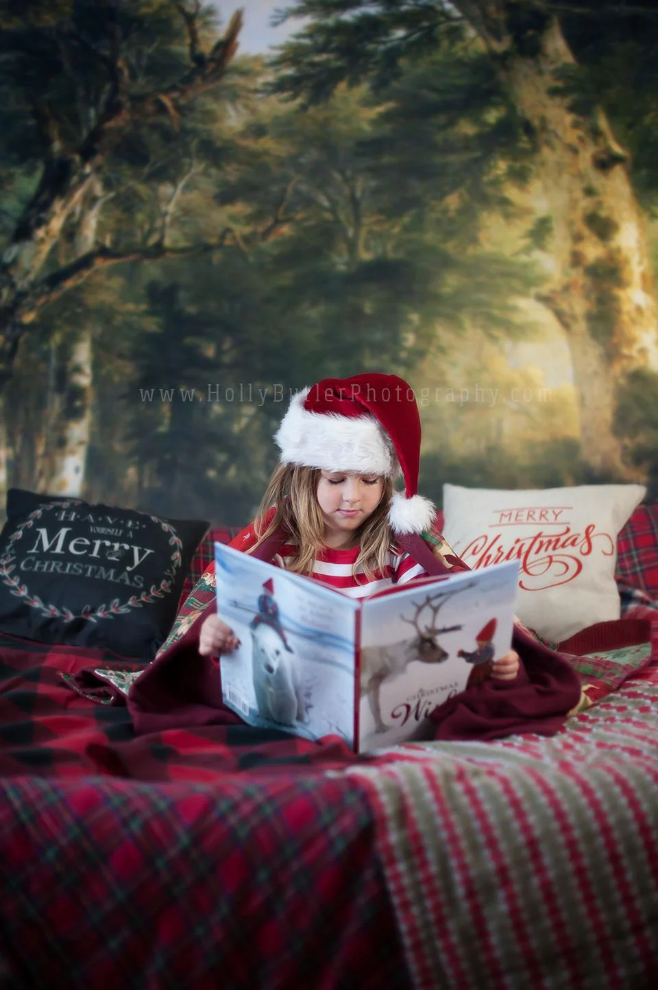 Kate Retro Forest Photography Backdrops for Children Photo
