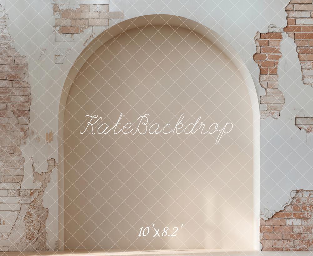 Kate Retro Wall Archway Brick Backdrop Designed by Emetselch - Image 6