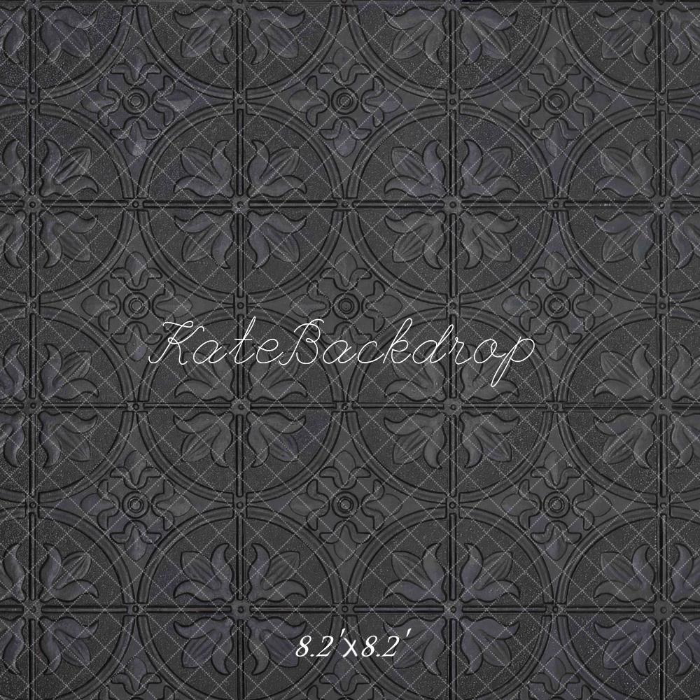 Kate Retro Wall Dark Pattern Backdrop Designed by Mini MakeBelieve - Image 5