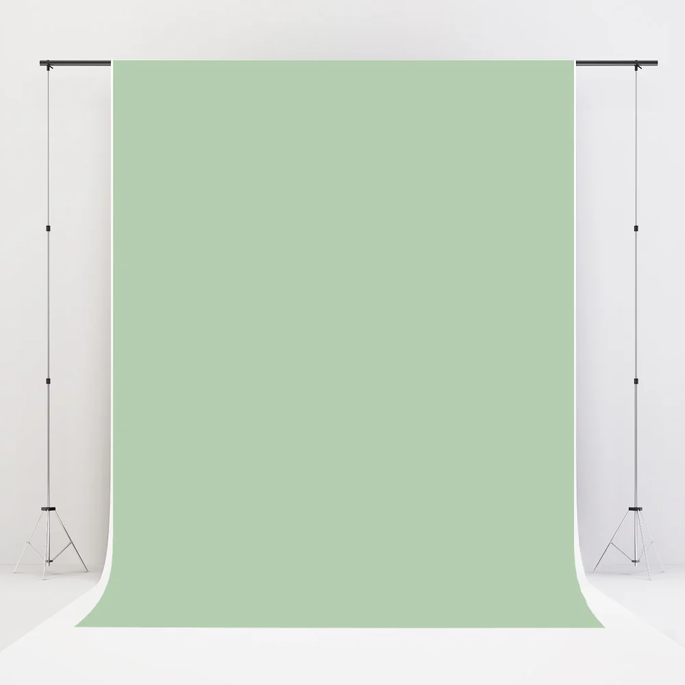 Kate Sage Green Solid Newborn Backdrop Portrait Backdrop