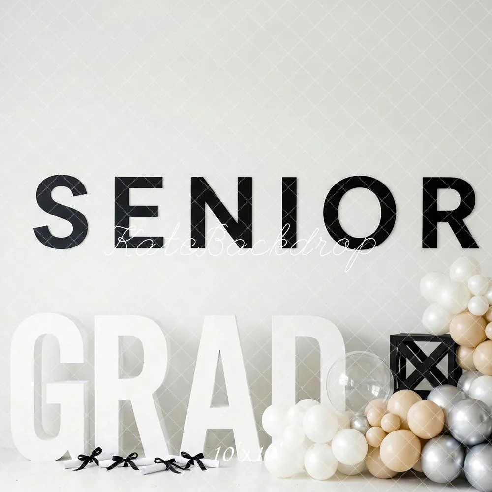 Kate Senior Grad Balloons Diploma Rolls Backdrop Designed by Patty Robert - Image 9