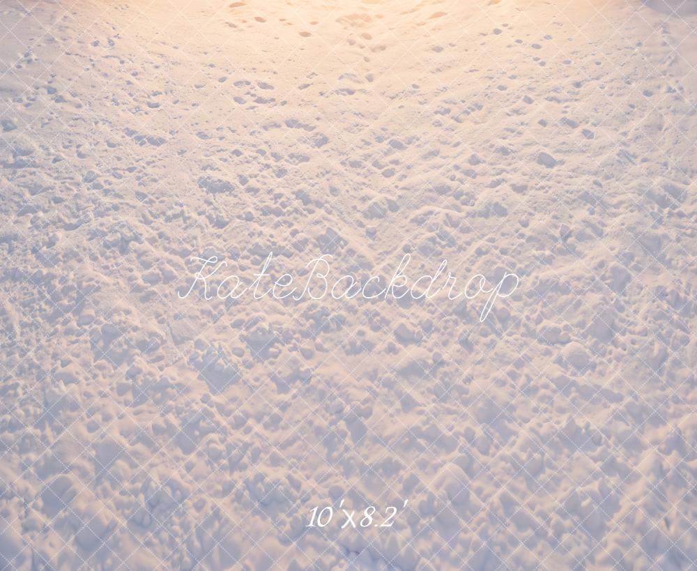 Kate Snow Ground Sunset Fleece Backdrop Designed by Emetselch - Image 3