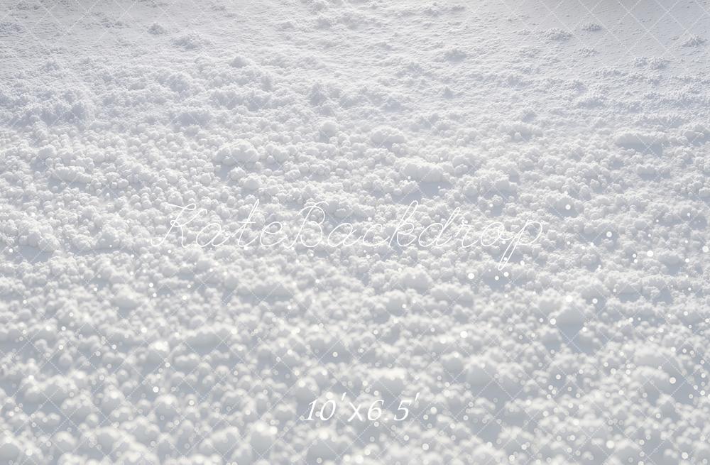 Kate Snow Ground Texture White Fleece Backdrop Designed by Kate Image - Image 2