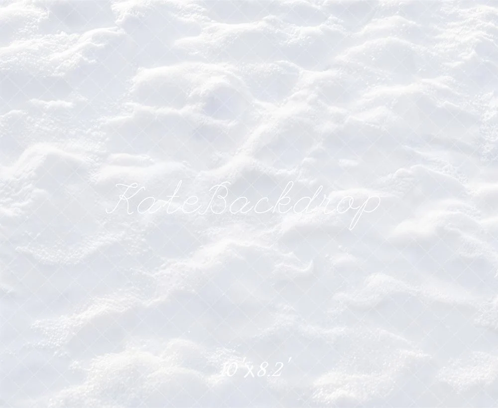 Kate Snow Ground Texture White Fleece Backdrop Designed by Kate Image - Image 3