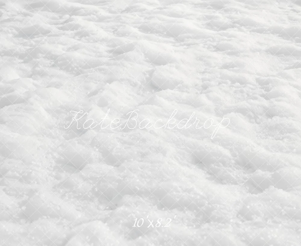 Kate Snow Ground White Texture Fleece Backdrop Designed by Kate Image - Image 3
