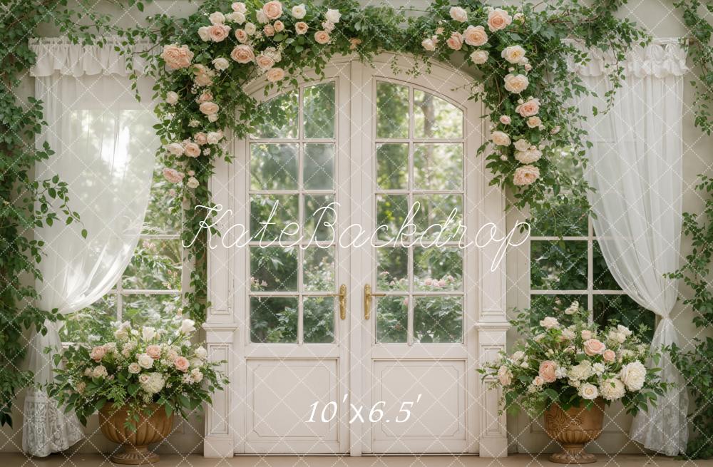 Kate Spring Garland Door Curtains Greenery Backdrop Designed by Emstselch - Image 4