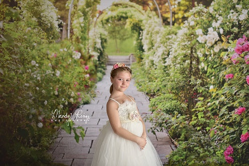 Kate Spring Secret Garden Path Backdrop Designed By Mandy Ringe Photography