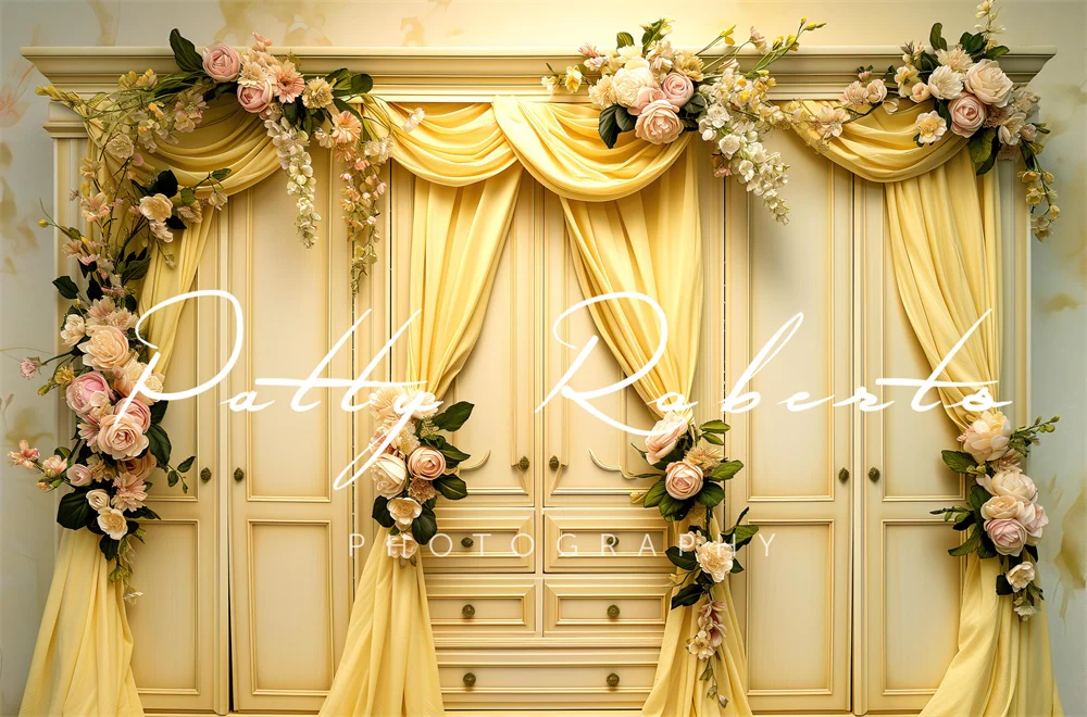 Kate Spring Wedding Flower Yellow Backdrop Designed by Patty Robert - Image 4