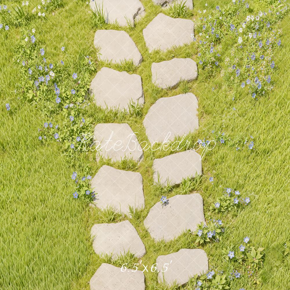 Kate Stone Pathway Grass Floor Backdrop Designed by Kate image - Image 2