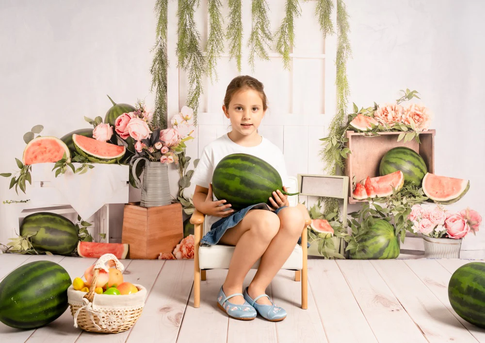Kate Summer Watermelon Time Backdrop Designed by Jia Chan Photography
