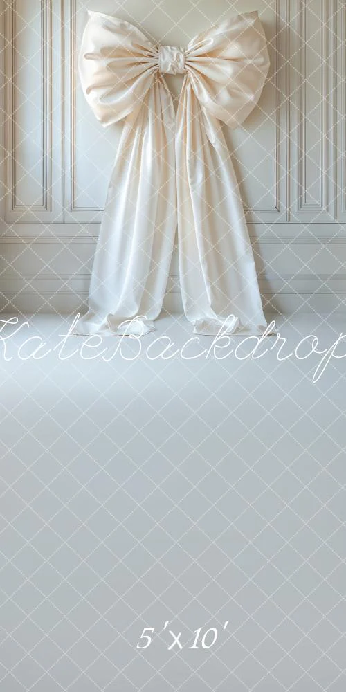 Kate Sweep Elegant Big Bow Backdrop Designed by Emetselch - Image 2
