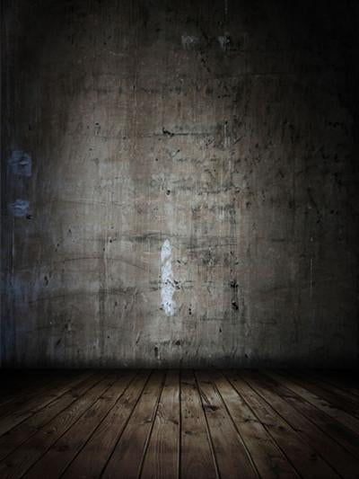 Kate Textured Dark Gray Backdrop Vintage Wooden Flooring Photography Background - Image 2
