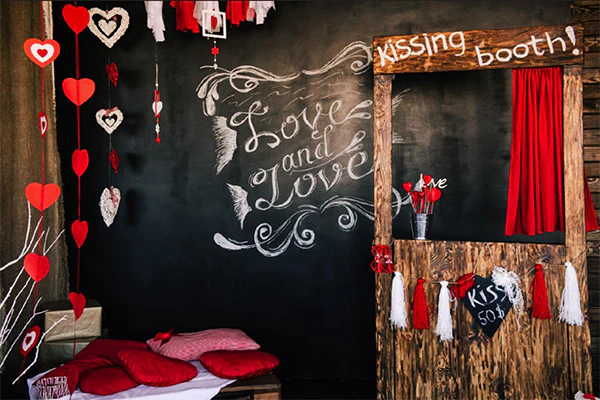 Kate Valentine's Day Backdrop for Photography