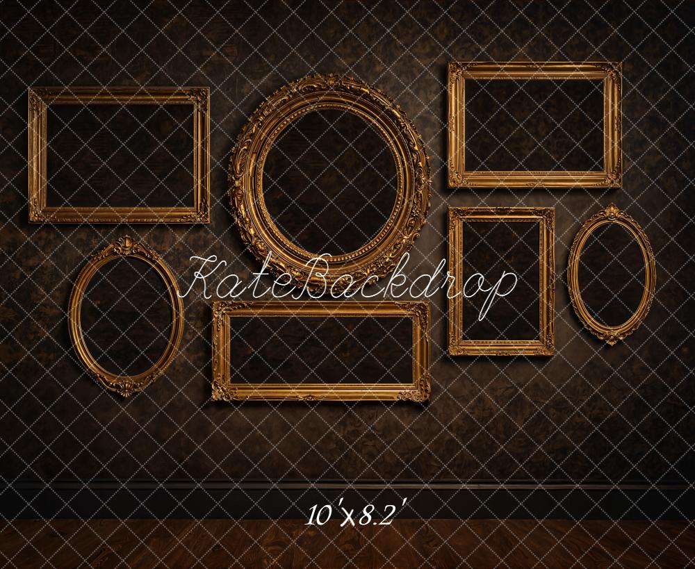 Kate Vintage Wall Ornate Frames Fleece Backdrop Designed by Emstselch - Image 3