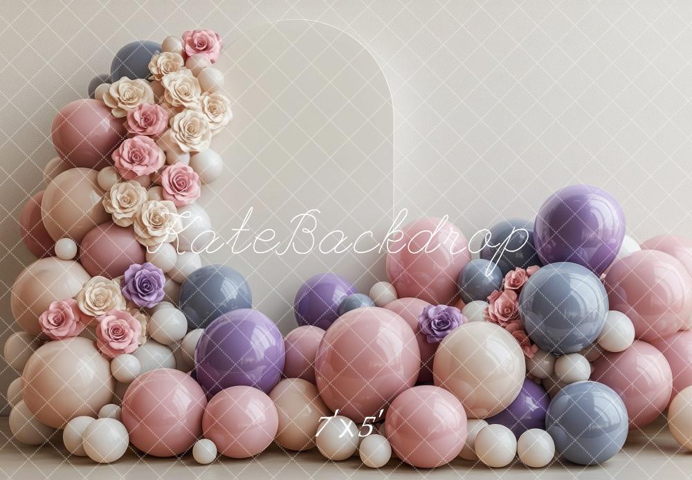 Kate Wedding Balloon Flower Arch Backdrop Designed by Mini MakeBelieve