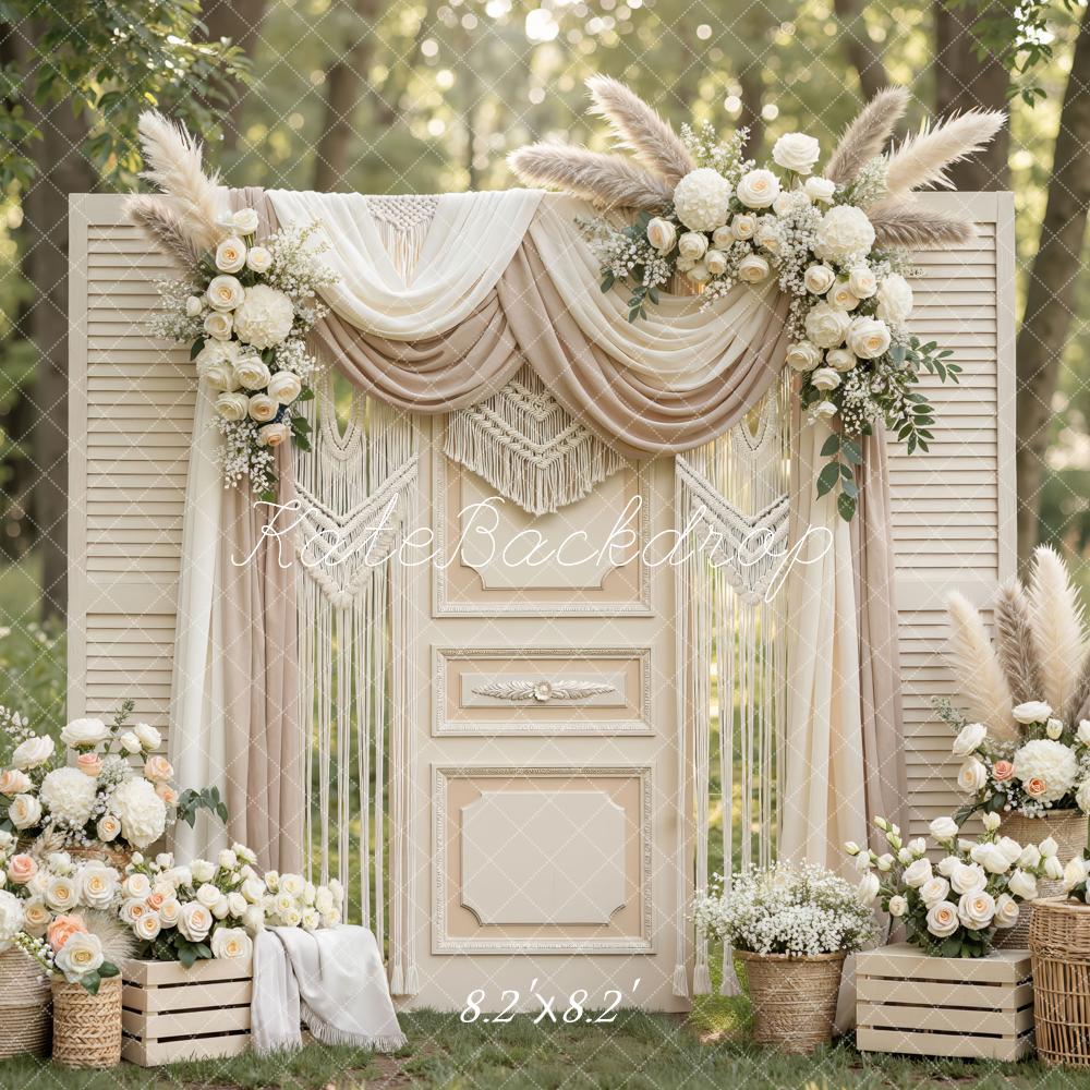 Kate Wedding GarlandShutter Panels Backdrop Designed by Mini MakeBelieve - Image 5