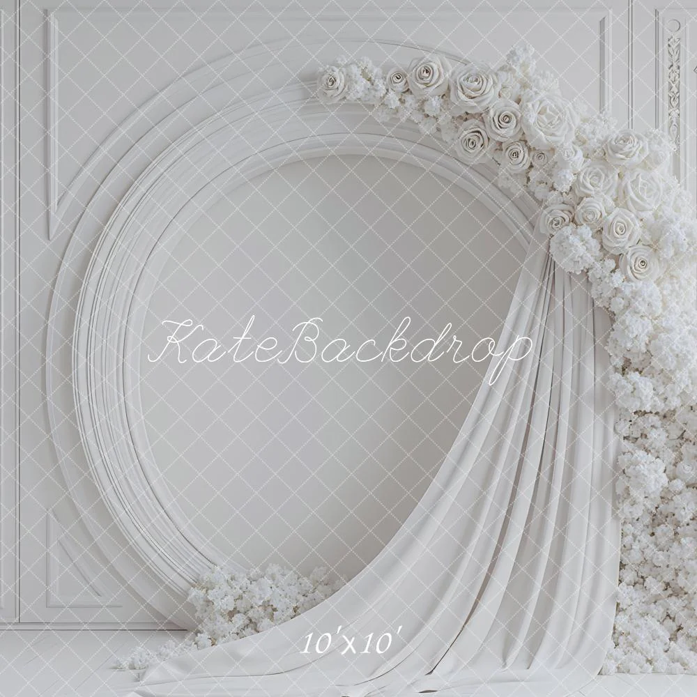 Kate Wedding White Floral Drapes Backdrop Designed by Mini MakeBelieve - Image 7