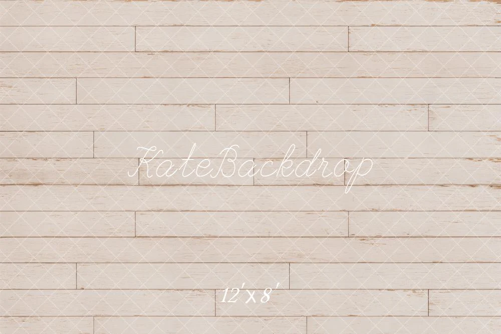 Kate White Wood Texture Fleece Backdrop Designed by Emetselch - Image 4