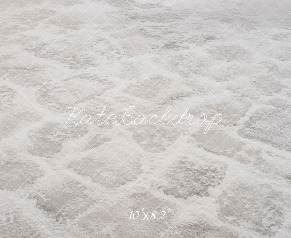 Kate Winter Cobblestone Floor Texture Backdrop Designed by Emetselch - Image 6