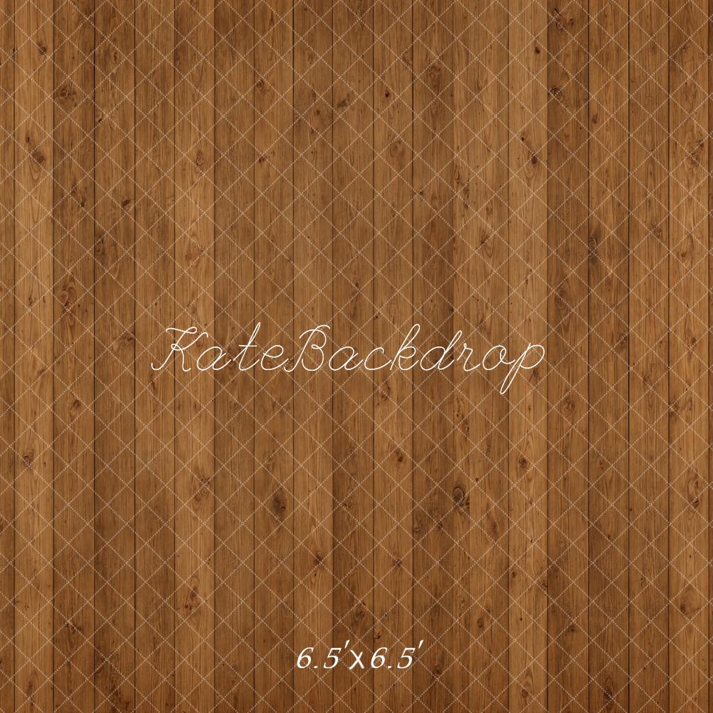 Kate Wood Plank Brown Texture Backdrop Designed by Emetselch - Image 2