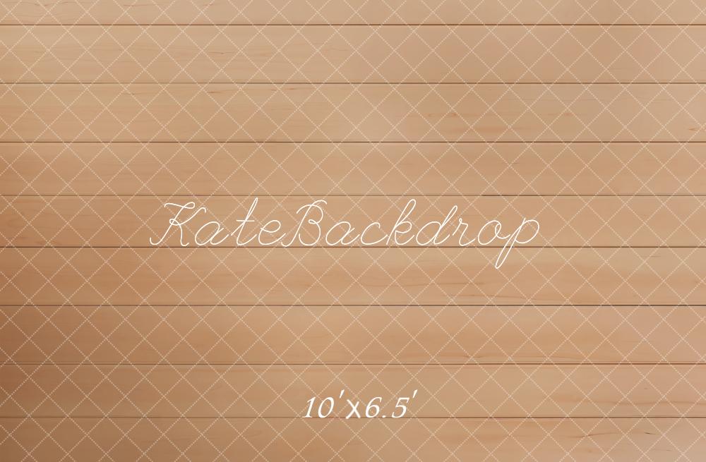 Kate Wood Texture Beige Fleece Backdrop Designed by Kate Image - Image 2