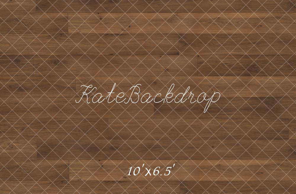 Kate Wood Texture Brown Fleece Backdrop Designed by Kate Image - Image 2