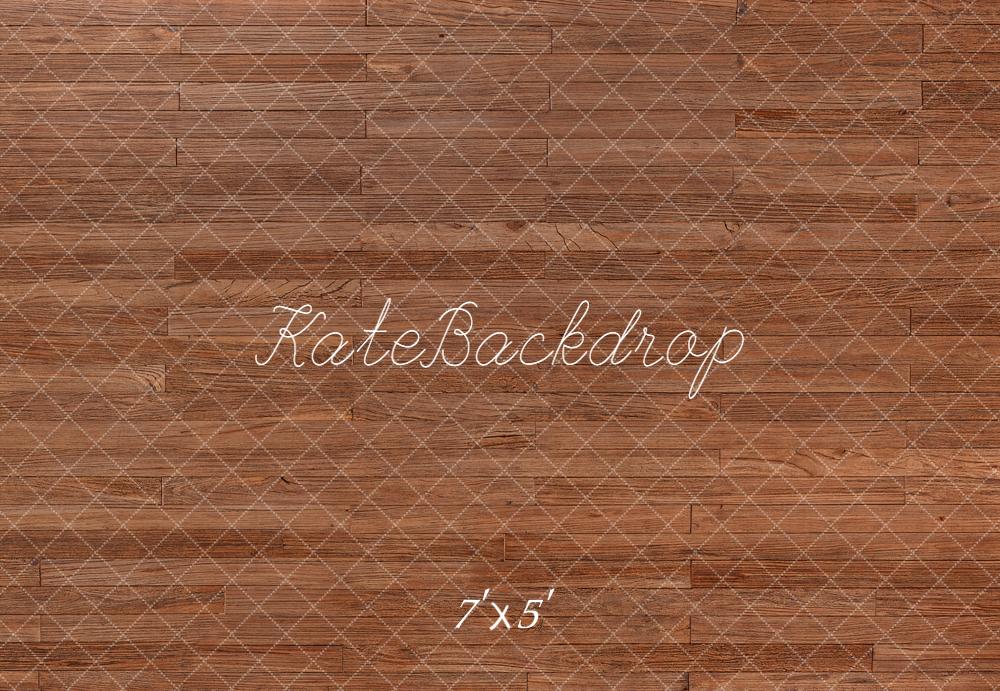 Kate Wood Texture Brown Floor Backdrop Designed by Emetselch