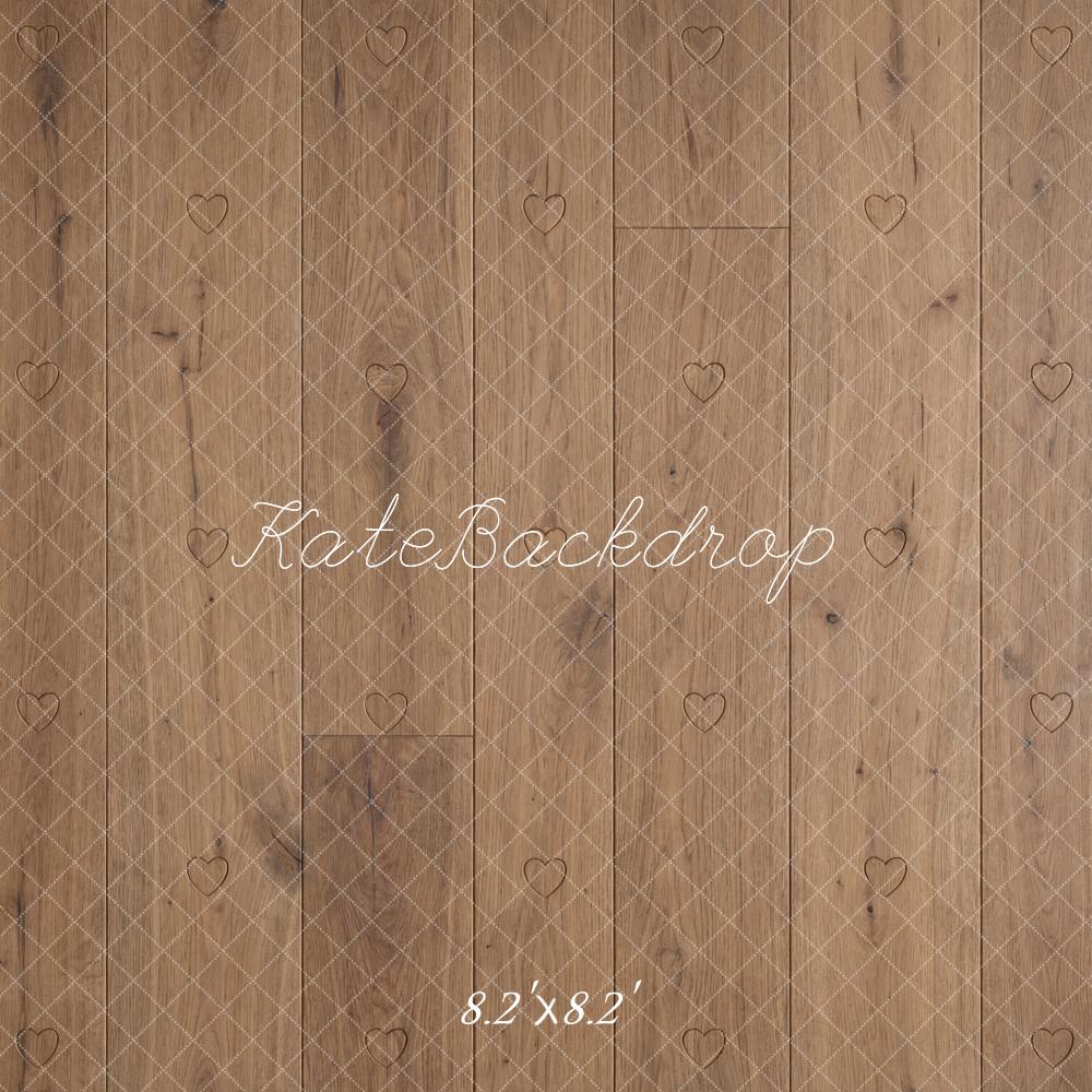 Kate Wood Texture Brown Floor Backdrop Designed by Mini MakeBelieve - Image 5
