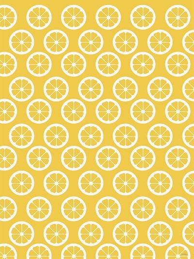 Kate Yellow Lemon Pattern Backdrop For Photography Studio